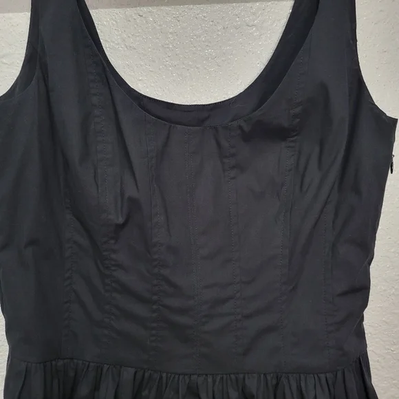 J Crew Fit-and-flare midi dress in cotton poplin, NWT Sz 2 Retail $178 CA655 - Picture 8 of 12